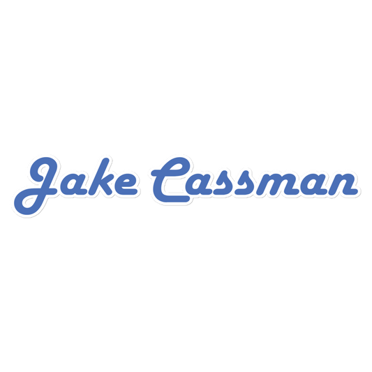 Jake Cassman - Kiss Cut Sticker